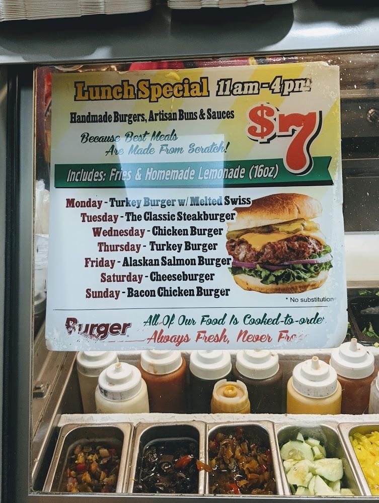 Burger UrWay la bella pizzeria Menu image 1